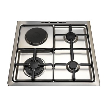 La Germania FTR6631EXT GN Κουζίνα 56lt με Εστίες Φυσικού Αερίου & Ρεύματος Π60εκ. Inox